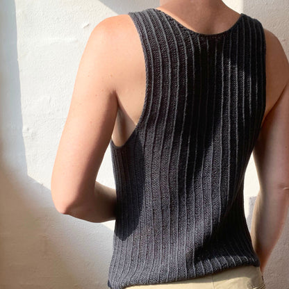 Cascade Tank Top - KIT - Tonal Pure Silk