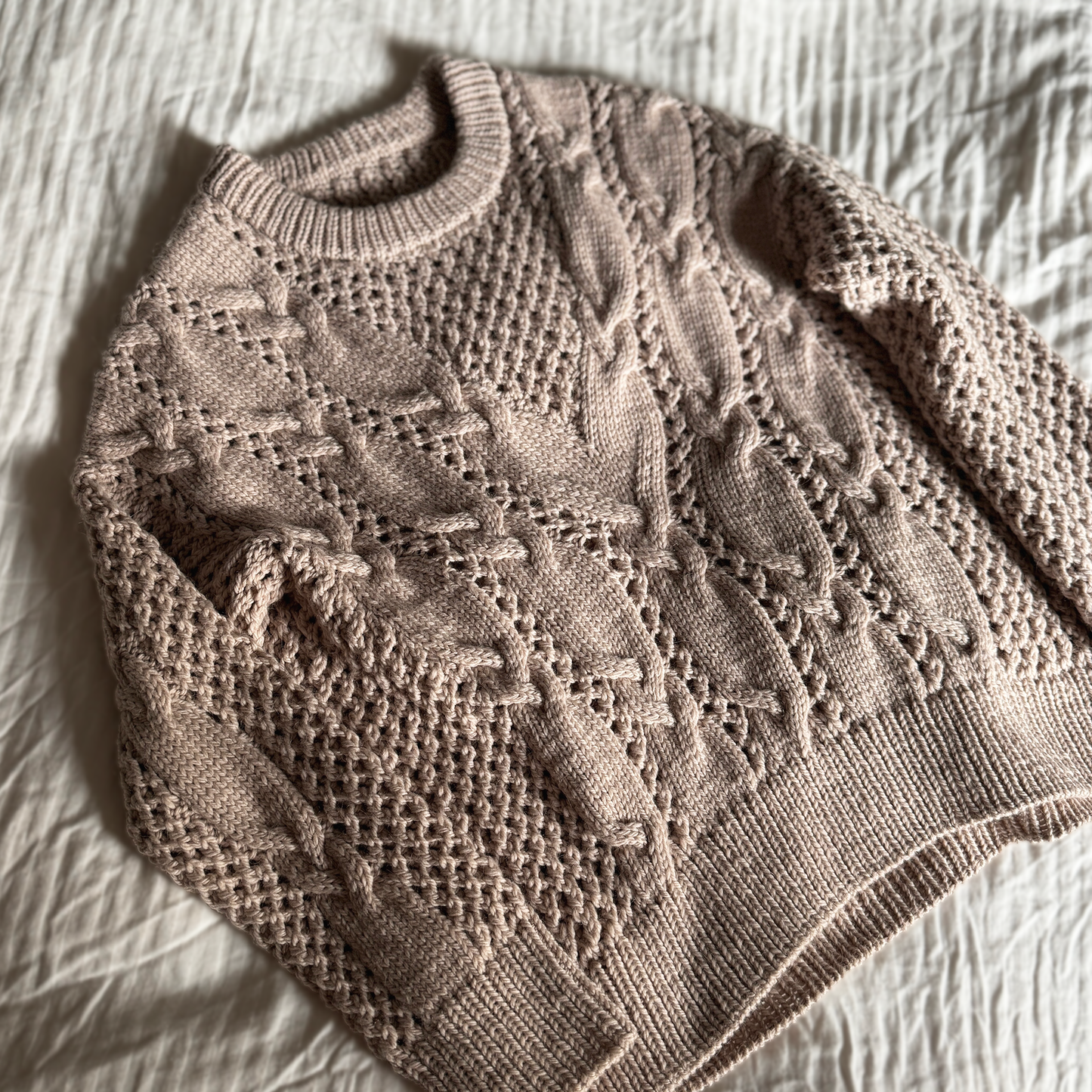 Lacy Braid Sweater