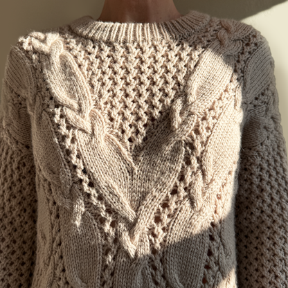 Lacy Braid Sweater