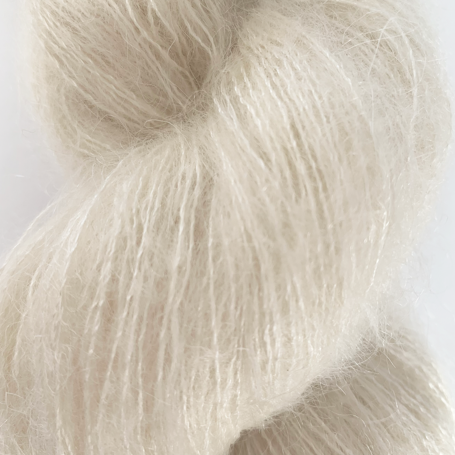 Ivory - Silk Mohair