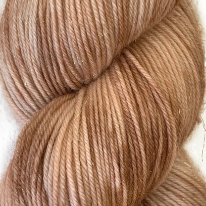 Pink Clay - Merino Sock Gold